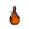 Glass Growler Jug with Handle Swing Top